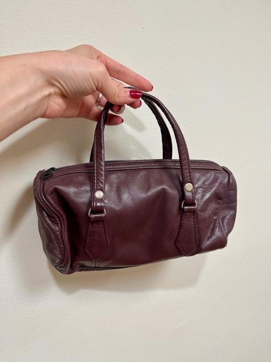Handbags - Vintage Geniune Leather Small Moto Handbag